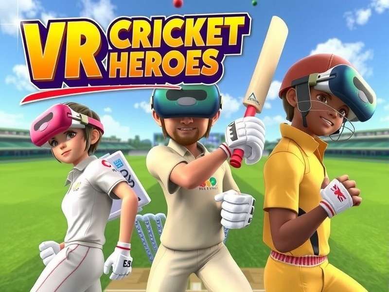 VR Cricket Heroes Game Cover